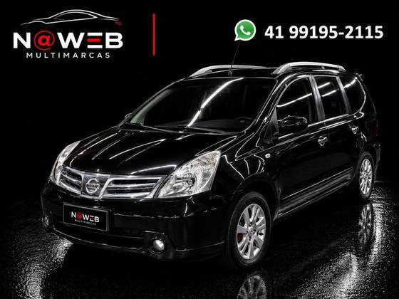 NISSAN GRAND LIVINA 1.8 SL 16V FLEX 4P AUTOMÁTICO NISSAN GRAND LIVINA 1.8 SL 16V FLEX 4P AUTOMÁTICO